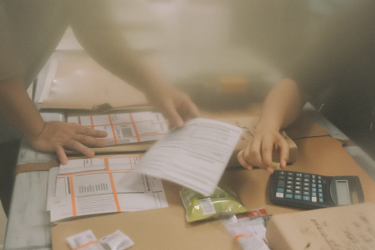 Cross-border exchange at table